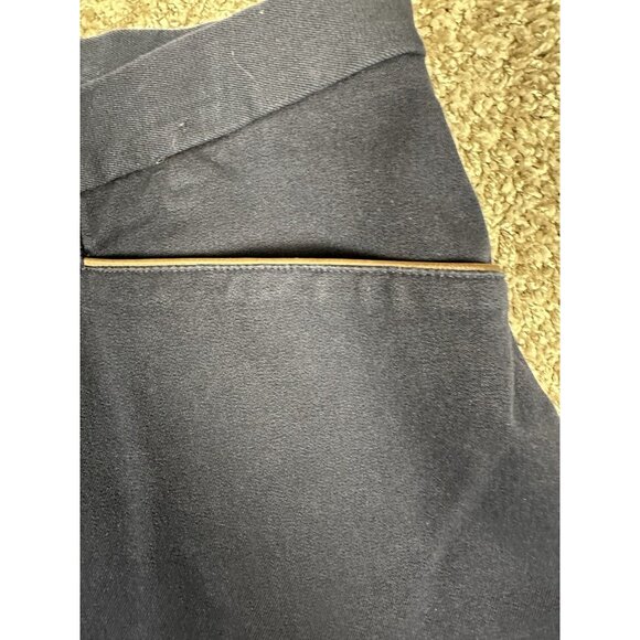 Lauren Ralph Lauren Pants Size‎ 16 Navy Stretch  Straight Leg Career Trousers - Picture 6 of 13
